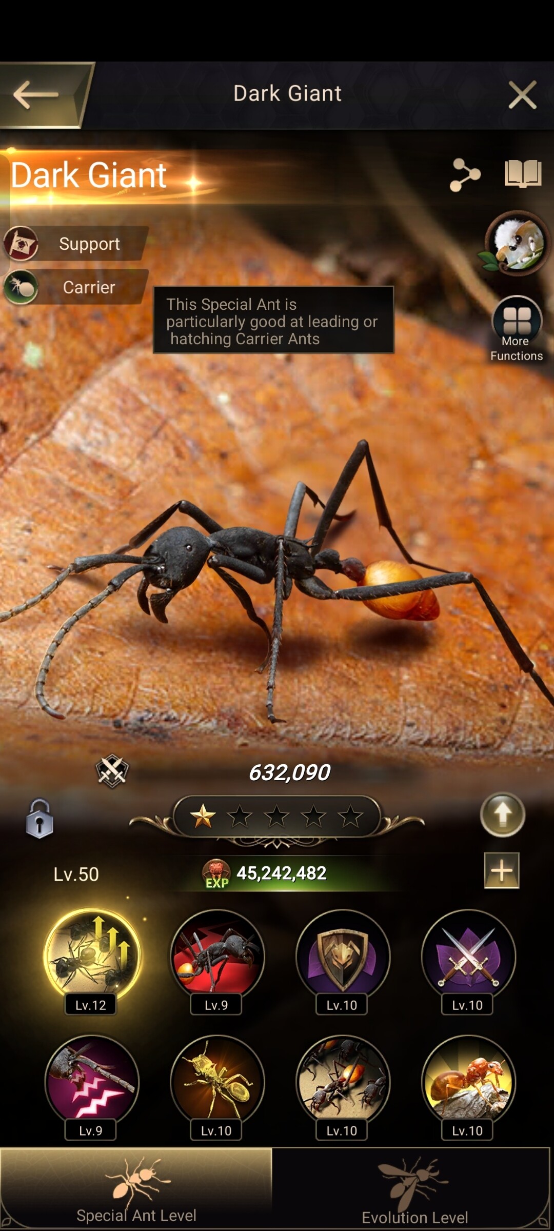 Dark Giant carrier ant page Dark Giant carrier ant page